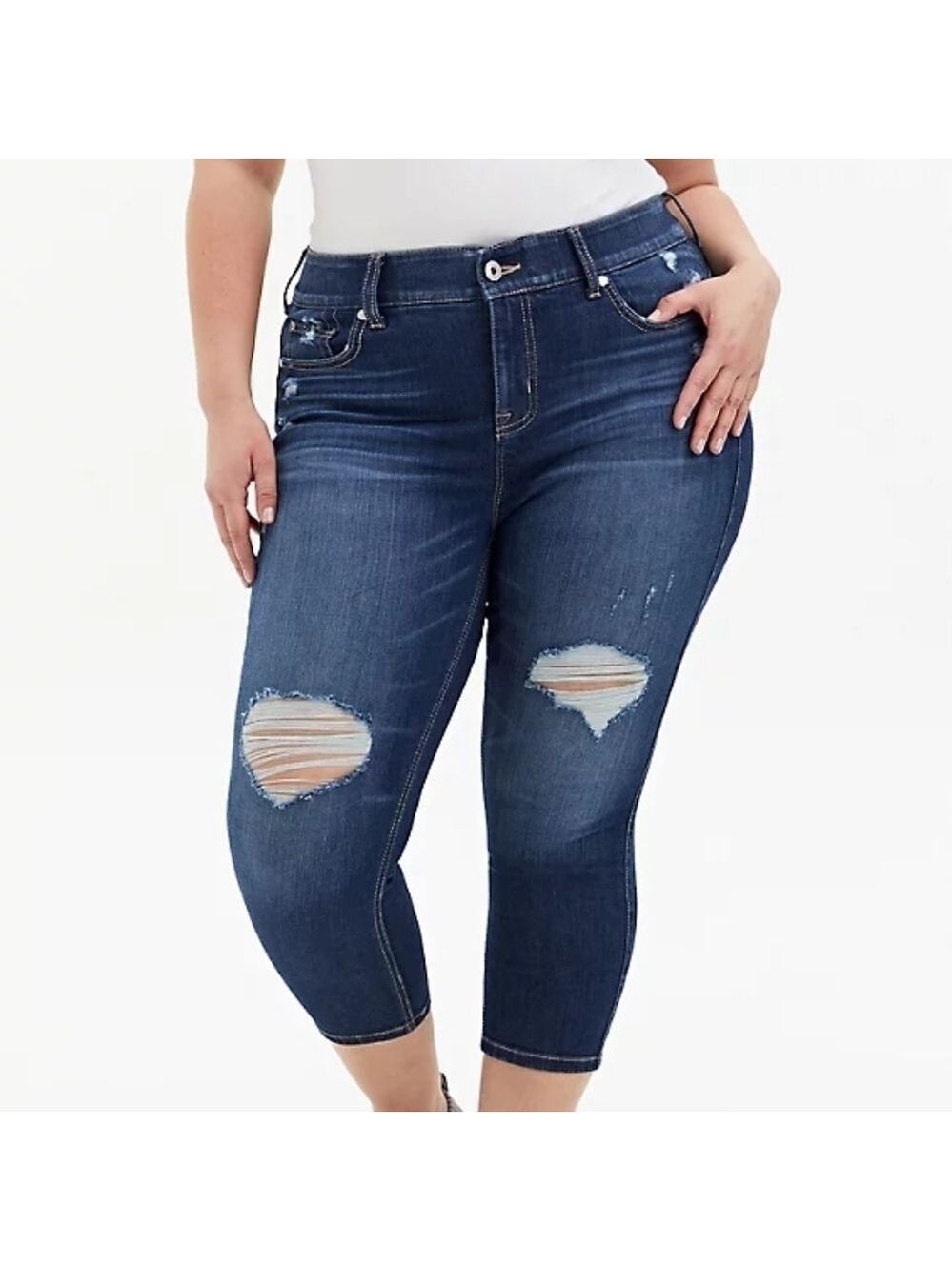 TORRID Crop Bombshell Skinny Jeans